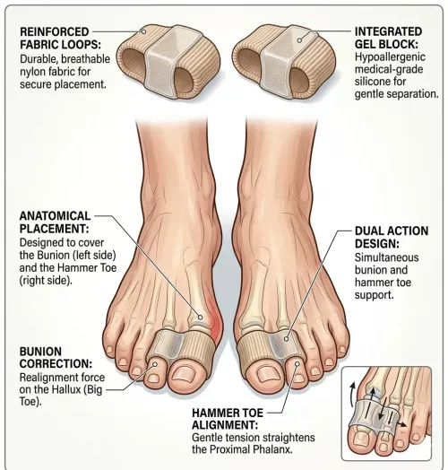 Bunion & Hammer Toe Spacer